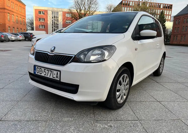 samochody osobowe Skoda Citigo cena 19450 przebieg: 158000, rok produkcji 2015 z Gdańsk